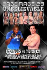 Watch Cage Rage 23 Unbelievable Zoechip