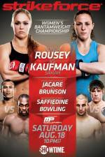 Watch Strikeforce Rousey vs Kaufman Zoechip