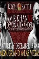 Watch Amir Khan v Devon Alexander Zoechip