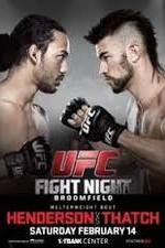 Watch UFC Fight Night 60 Henderson vs Thatch Zoechip