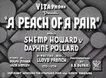 Watch A Peach of a Pair (Short 1934) Zoechip