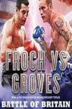 Watch Carl Froch vs George Groves Zoechip