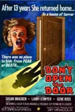 Watch Dont Open the Door Zoechip