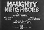 Watch Naughty Neighbors (Short 1939) Zoechip