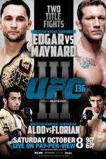 Watch UFC 136 Edgar vs Maynard III Zoechip