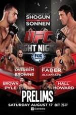 Watch UFC Fight Night 26 Preliminary Fights Zoechip