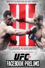 Watch UFC 166: Velasquez vs. Dos Santos III Facebook Fights Zoechip