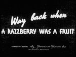 Watch Way Back When a Razzberry Was a Fruit Zoechip
