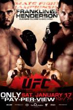 Watch UFC 93 Franklin vs Henderson Zoechip