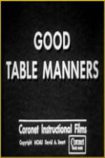 Watch Good Table Manners Zoechip