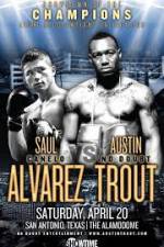 Watch Austin Trout and Saul ‘Canelo’ Alvarez Zoechip