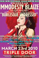 Watch Burlesque Undressed Zoechip