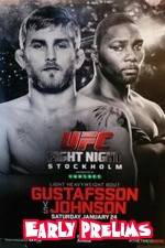 Watch UFC on Fox 14 Gustafsson vs Johnson Early Prelims Zoechip