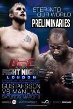 Watch UFC Fight Night 38: Gustafsson vs. Manuwa Preliminaries Zoechip