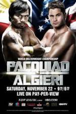 Watch Manny Pacquiao vs Chris Algieri Zoechip