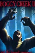 Watch The Barbaric Beast of Boggy Creek, Part II Zoechip