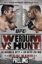 Watch UFC 18  Werdum vs. Hunt Prelims Zoechip