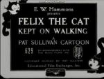 Watch Felix the Cat Kept on Walking (Short 1925) Zoechip