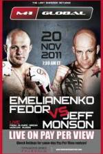 Watch M-1 Global Fedor vs Monson Zoechip
