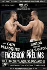 Watch UFC 166 Velasquez vs. Dos Santos III Facebook Prelims Zoechip